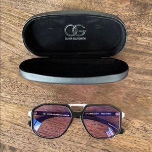 Oliver Goldsmith Spillane Aviators Sunglasses